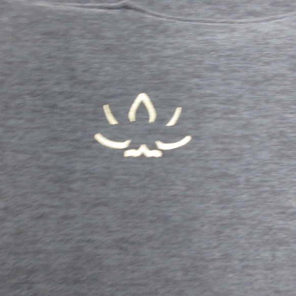 Beyond Yoga Spacedye Icon Midi Dress L Blue Square Neck Sleeveless Slit 322 - Picture 6 of 12